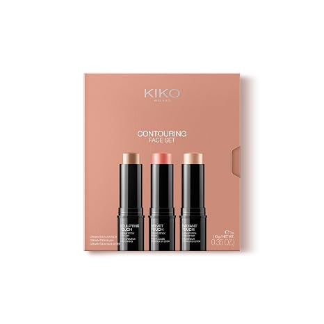 KIKO Milano Contouring Face Set - Sculpt, Highlight, Blush