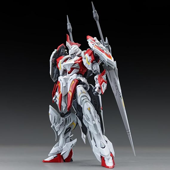 GWTCTOY 1:144 Plastic Model Action Figures Kits, Soul Spear Lamorak 16CM Mecha Model