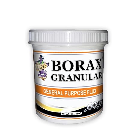 Borax Granular Flux Glaze Crucibles - 16 Ounces