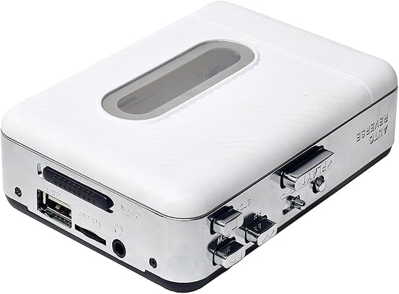 Convert old tape to digital format from portable cassette player with USB connection to MP3 converter
