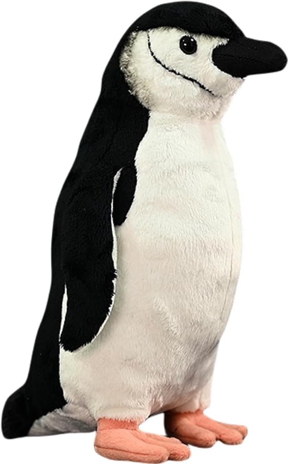 Large Chinstrap Penguin Plush Penguin Stuffed Animal Cute Hug Pillow 11''