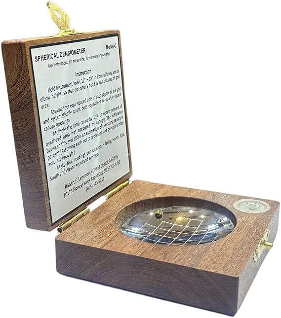 Spherical Crown Densiometer Forestry Suppliers Spherical Crown Densiometer Convex (Modal-C)