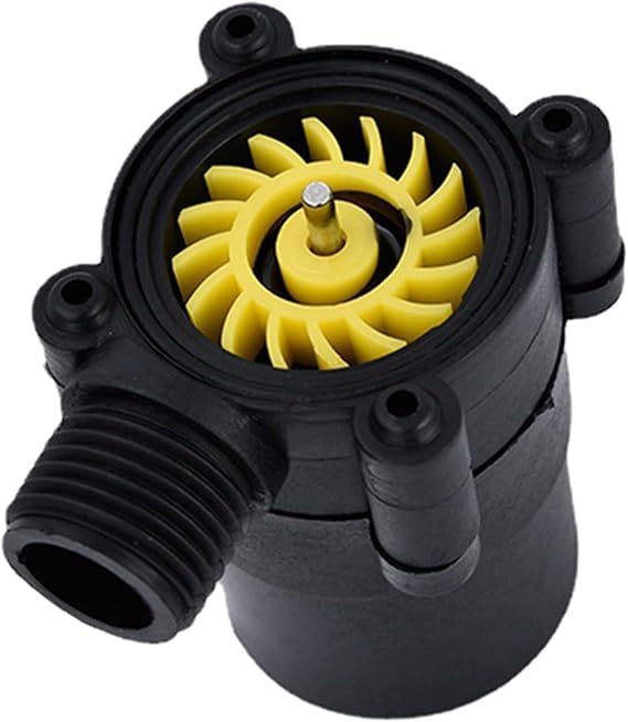 3.5W Micro Hydro Generator - 4-Inch Pipe Water Turbine Generator with Adjustable Angles Durable Sturdy Portable Hydro Power Station for Home Outdoor Camping Charging & Power Supply