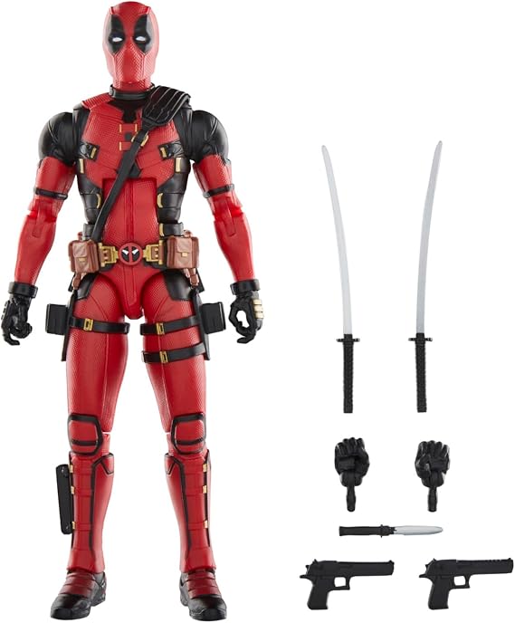 Marvel Legends Serisi Deadpool, Deadpool & Wolverine Koleksiyon 14 Yaş ve Üzeri Yetişkinler için 6 İnç Aksiyon Figürü
