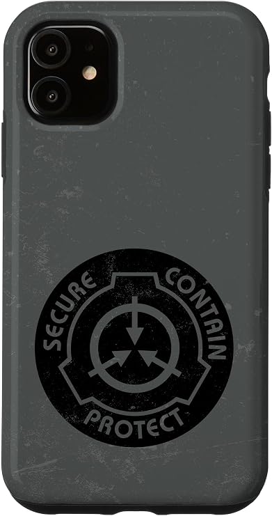 SCP Foundation Logo Case for iPhone 11