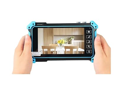 LIAMOS 5.4 Inch CCTV Testing Monitor HD Coaxial 8MP IP CVI TVI AHD SDI Analog Vga 4k Input Multi-Function H.265 IP Camera Tester,Cable TesterIPC-5100C Plus