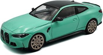 Solido 143 Scale BMW G82 M4 Competition Green 2023 Diecast Model Car S4316002