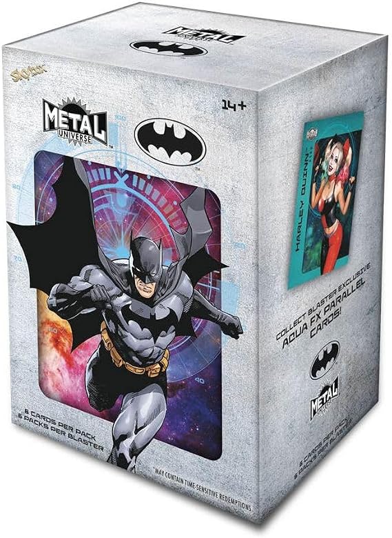 Upper Deck 2025 Batman Skybox Metal Universe 6-Pack Blaster Box