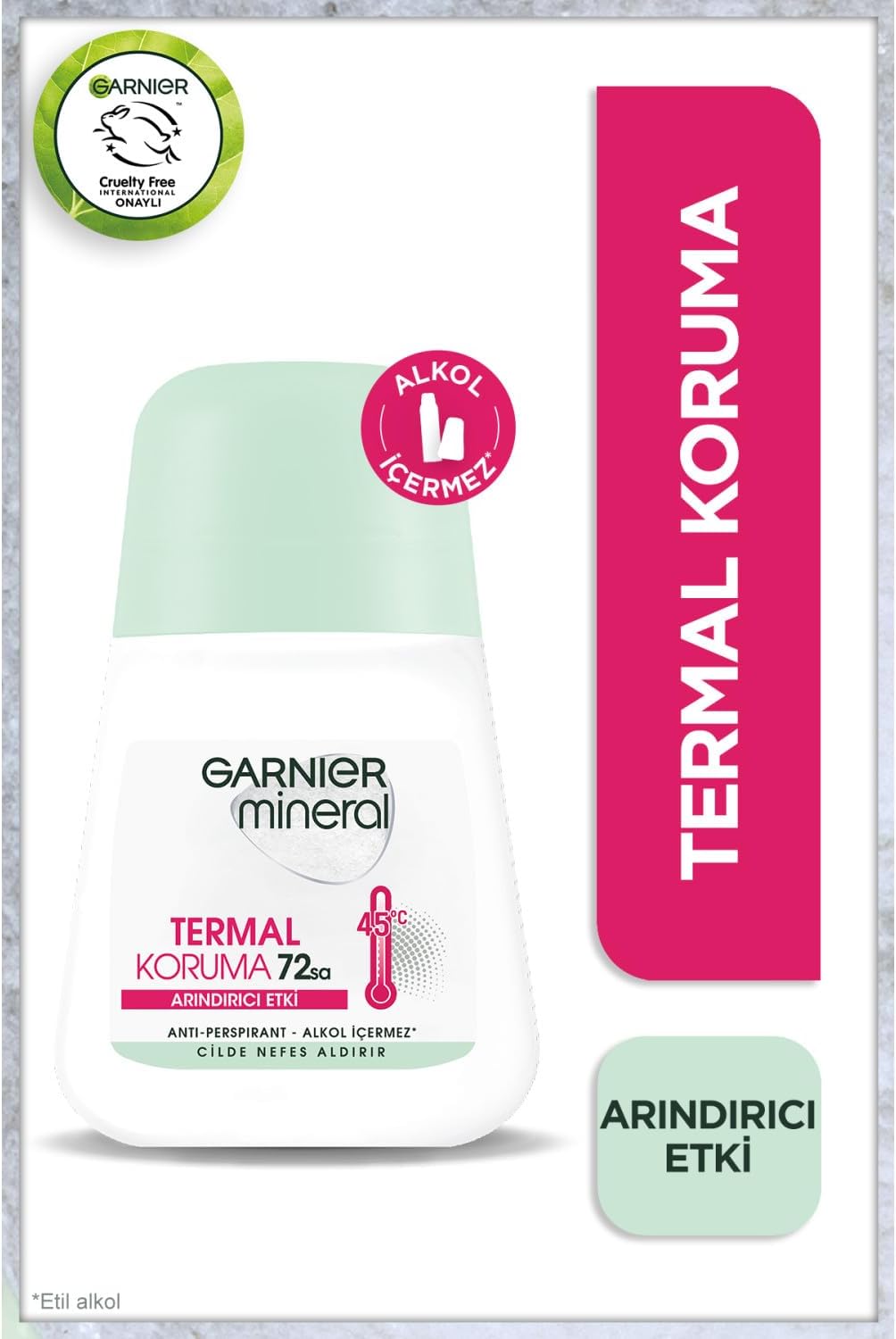 Garnier Mineral Thermal Protection Womens Roll-On Deodorant 3600541928930