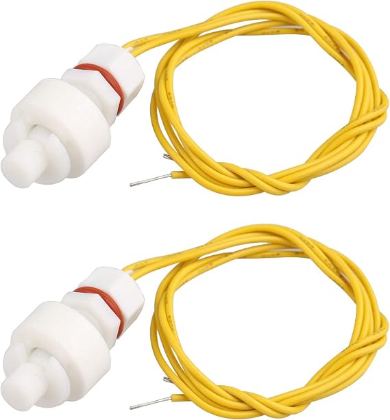 2PCS ZP2508 Mini Liquid Water Level Sensor Vertical Float Switch Tank Liquid Water Sensor Floating Switches L = 25mm