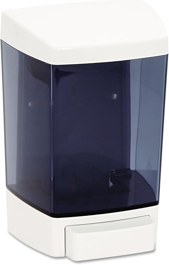 Impact Clearvu Clearvu Plastic Soap Dispenser, 46 Oz, 5.5 X 4.25 X 8.5, White