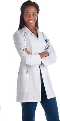 Meta Womens Labcoat 15000 White S