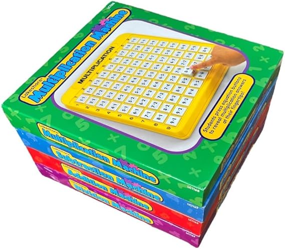 Lakeshore Self-Teaching Math Machines - Set of 4
