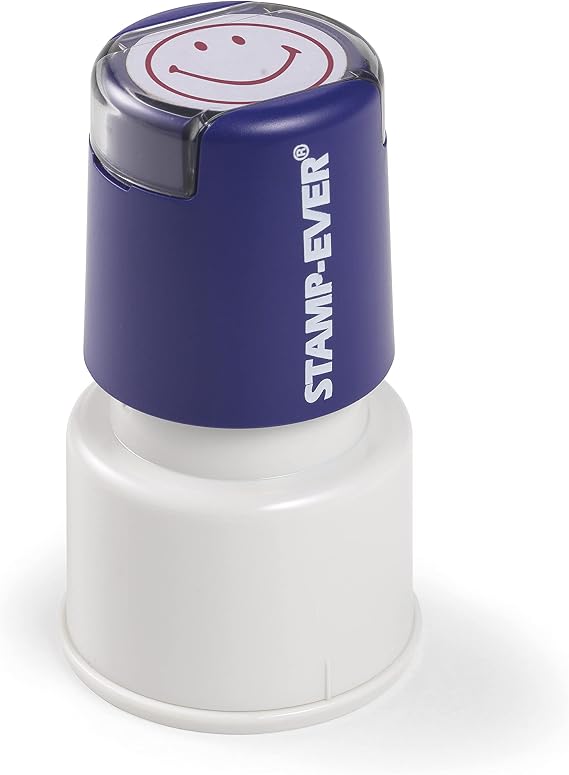Stamp-Ever Pre-Inked Message Stamps (Smiley Face)