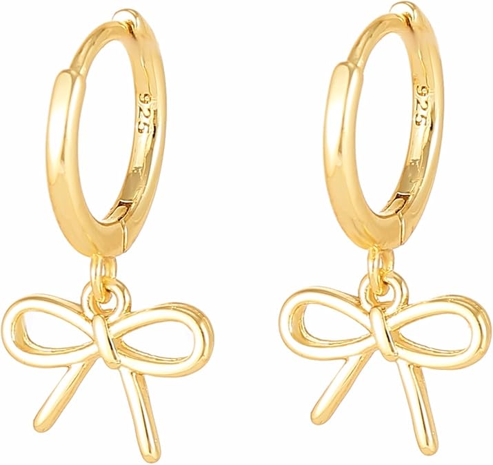 Bow Earrings for Women Classic Bowknot Jewelry