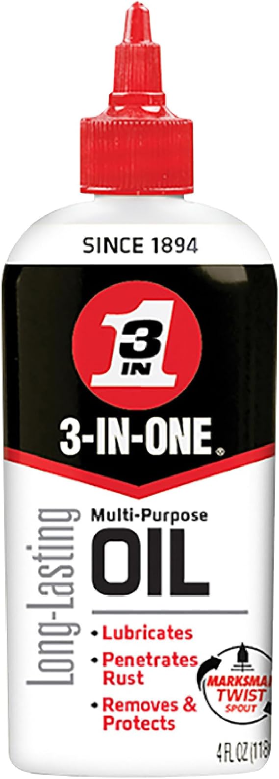 3-IN-ONE 100703WD4 Multi-Purpose Oil with Telescoping Spout