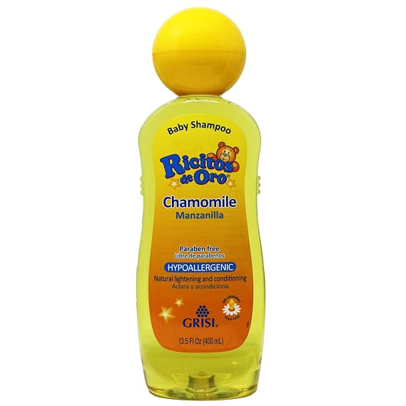 Grisi Ricitos de Oro Hypoallergenic Chamomile(Manzanilla) Shampoo 13.5oz (400 mL)