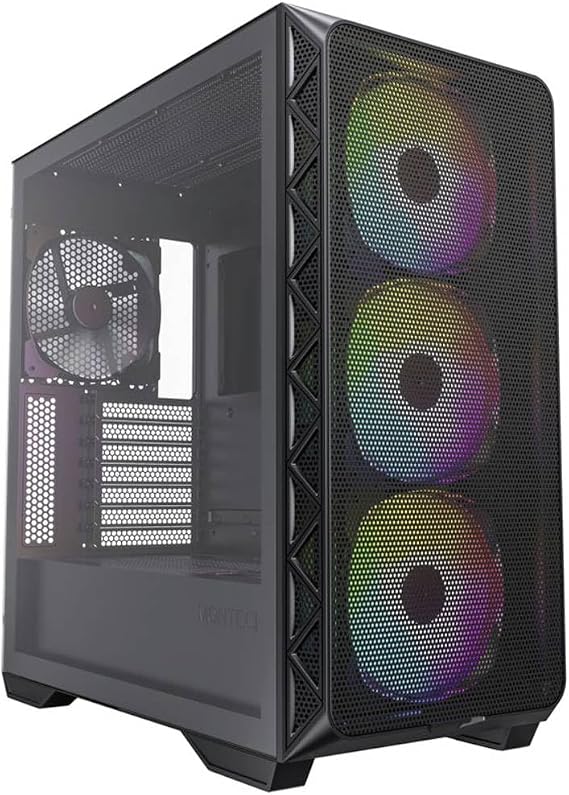 Montech AIR 903 Series, E-ATX Mid Tower Case, High Airflow, Fans Pre-Installed Gaming case (Air 903 MAX Black)