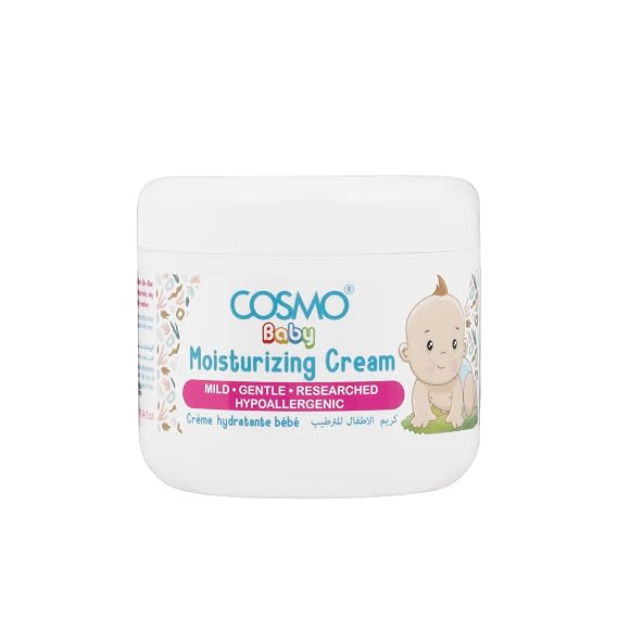 Moisturizing Baby Cream 300ml | 10.1 fl.oz | Moisturizes, Nourishes, Hypoallergenic, Day & Night, Baby Massage Cream, Best For Sensitive Skin, Daily Use, Skin Care, Body Cream, Body Lotion