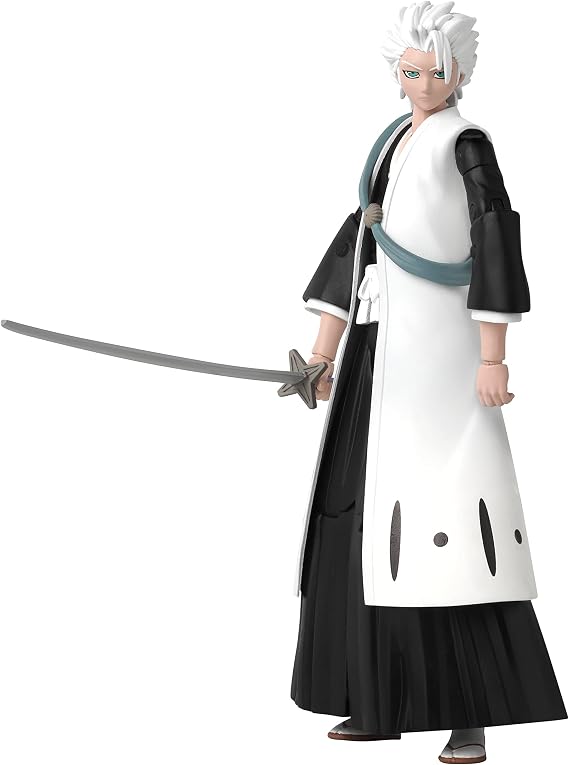 ANIME HEROES - Bleach - Toshiro Hitsugaya Action Figure | Bleach 6 Inch Action Figure Anime Heroes - Toshiro Hitsugaya