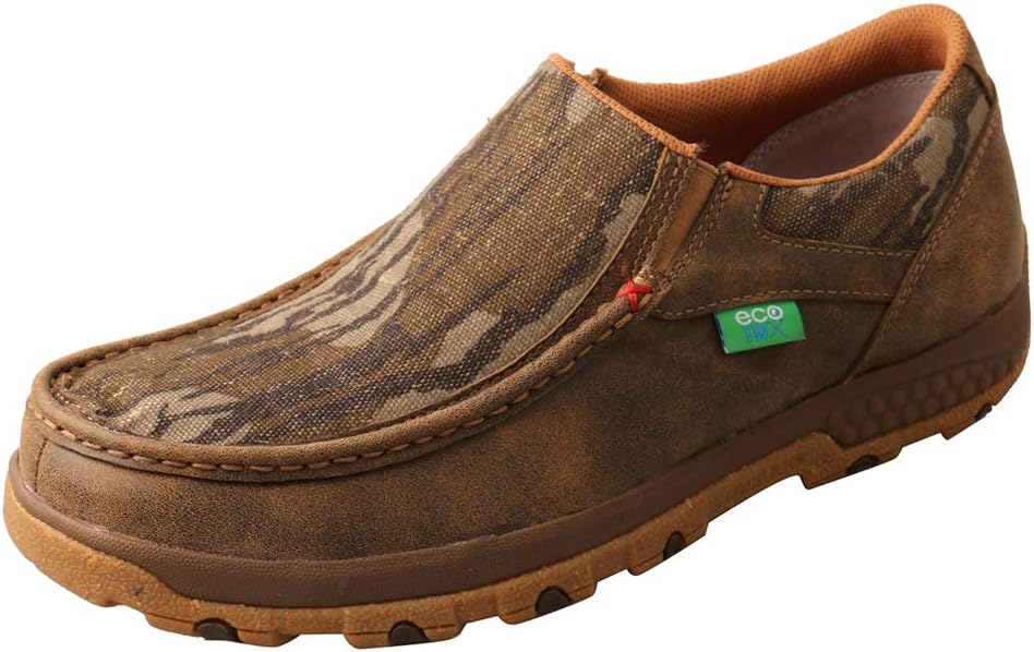 Twisted X Men's Lace-Up Chukka Driving Moc with CellStretch