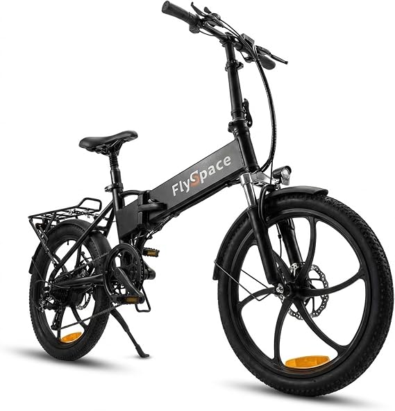 Electric Assist Bicycle with Torque Sensor Folding Shimano 7-Speed 24 km/h 350W Motor 36V Maximum Continuous Distance 150 km Hill Climbing 25 Degrees Waterproof Function Load Capacity 150 kg