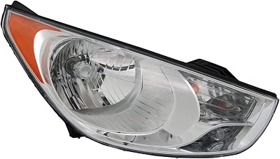 TYC Right Headlight Assembly Compatible with 2010-2013 Hyundai Tucson
