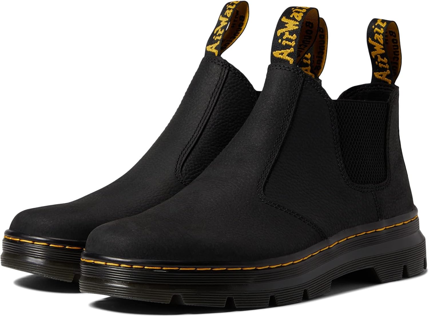 Dr. Martens Unisex Chelsea Boot, Black Pit Quarter, 12 US Men
