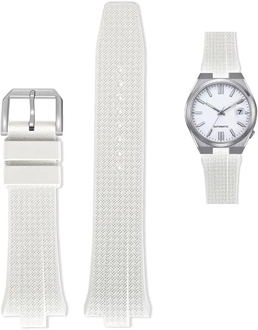 FKM Fluoro Rubber Watch Strap For Citizen TSUYOSA Collection NJ0150 NJ0151ME Watchbands Men Women Bracelet Colorful