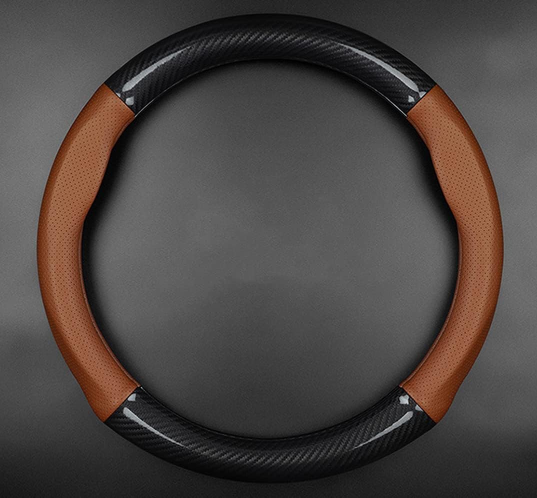 First choice Toyota Estima, Noah, Voxy, Vellfire CHR, RAV4, Prius, Harrier, Hilux, Yaris Steering Wheel Cover, Carbon Pattern, Anti-slip, Car Exterior Accessories, Regular Car, Fit, Hold Feel,