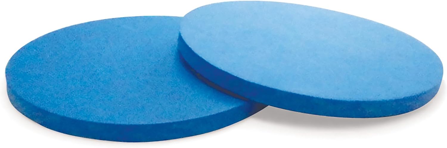 OPTP Foam Disc Pads - 10 12 Soft Foam Pads - Foam Balance Pad Set Pairs with The OPTP Pro Rotating Discs for Comfortable Hand and Forearm Placement