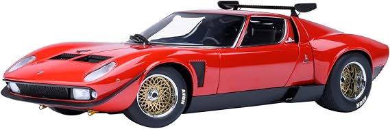 AUTOart 79171 1/18 Lamborghini Miura SVR Jota (Red) Finished Product