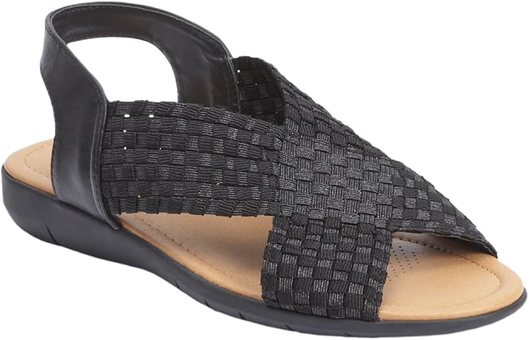 Comfortview Women's Wide Width The Celestia Sling Sandal