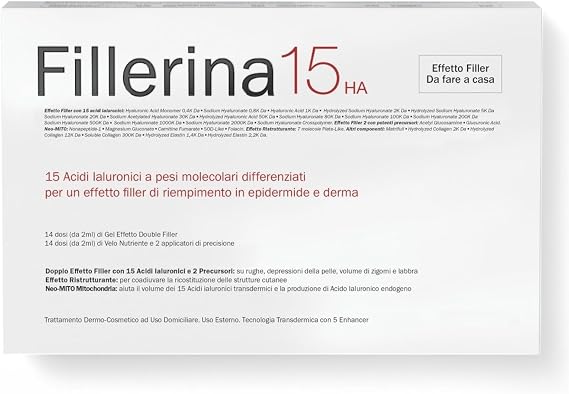 Fillerina 15HA Intensive Face Treatment Lifting Filler Effect Anti-Wrinkle Grade 3
