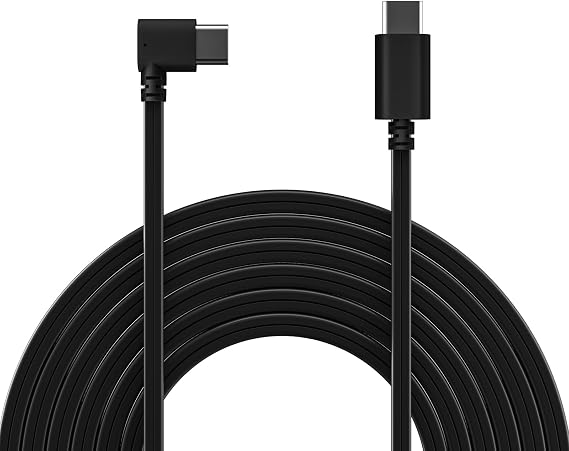 REDTIGER 11.5Ft USB C to USB C Power Cord for Dash Cam,Power Only,No Data Transfer Function