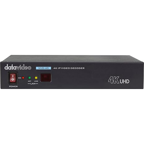 Datavideo NVD-40 4K HDMI IP Video Decoder