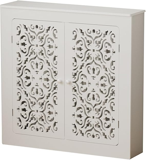 Radiator Cover Decorative Cabinet, Radiator Covers for Home, Modern Radiator Cover, Radiator Shelf, White Modern Wall Cabinet, for Office Hallway Living Room Bedroom(50x80x15cm/19.7x31.5x5.9in)