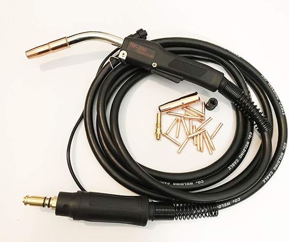 Mig Welding Gun 250A 15FT fits Lincoln Power MIG 200, 215, 216, 255 Wire-Matic 255 Welder (ADD .035" KIT)
