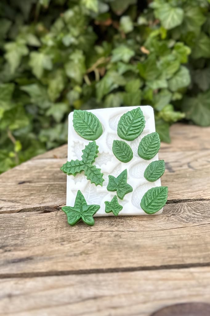 Rufus Concept Leaf Decimal Candle Mold Silicone