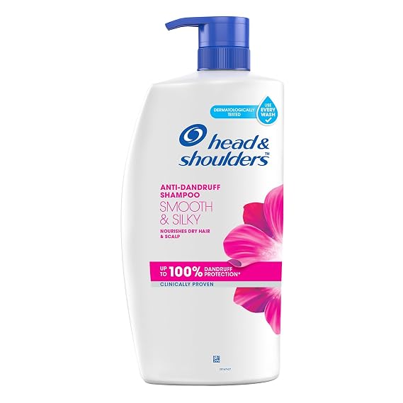 Head & Shoulders Smooth And Silky Shampoo, 1L