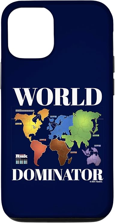 iPhone 14 Risk World Dominator Map Case