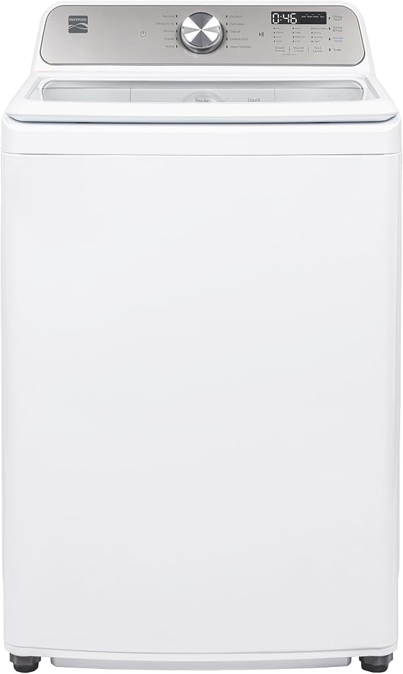 Kenmore 4.1 cu. ft. Top Load Washer with Triple Action Agitator - White