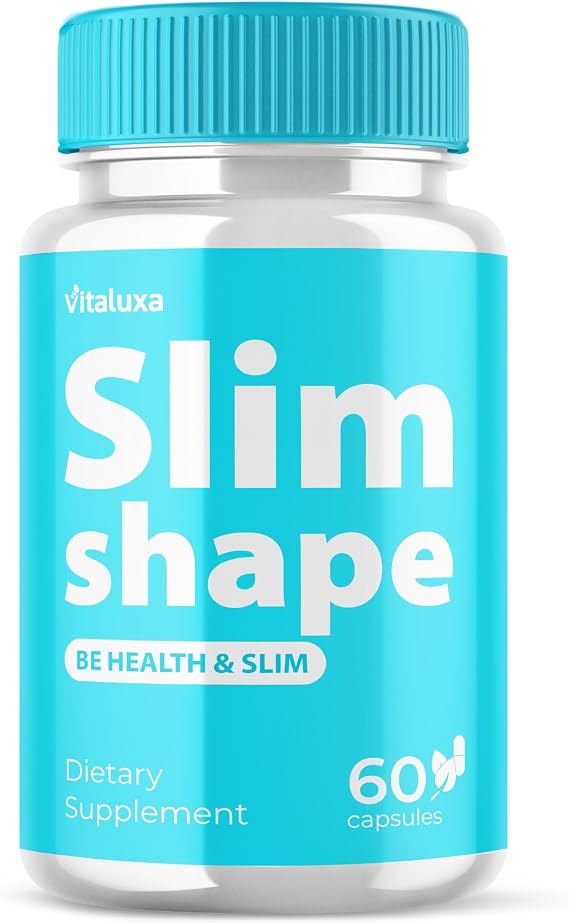 Slim Shape Pills - SlimShape Capsules Premium Advanced Formula for Men and Women, Slimshaper Pro Dietary Supplement Maximum Strength Support All Natural Ingredients Health Blend Reviews (60 Capsules)