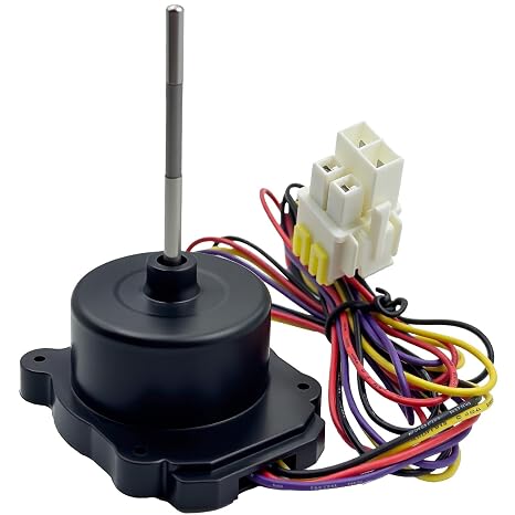 Upgrade EAU65058511 Refrigerator Condenser Fan Motor Assembly Replacement for LG Freezer Evapoartor Fan Motor