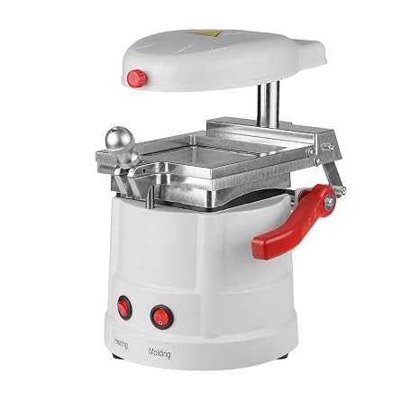 Laboratory Vacuum Forming Machine,Vacuum Former Heat Molding Tool Lab Equipment White