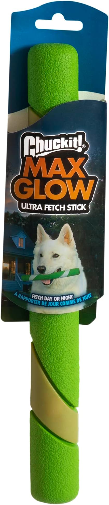 Chuckit! Max Glow Ultra Fetch Stick Gece Parlayan Köpek Oyuncağı [Enerji Sınıfı A]
