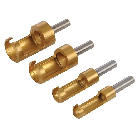 Silverline 151219 Plug Cutter Set 6-16 mm - 4 Pieces
