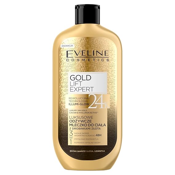 Eveline Cosmetics Luxury Expert 24k Gold Body Lotion 350ml