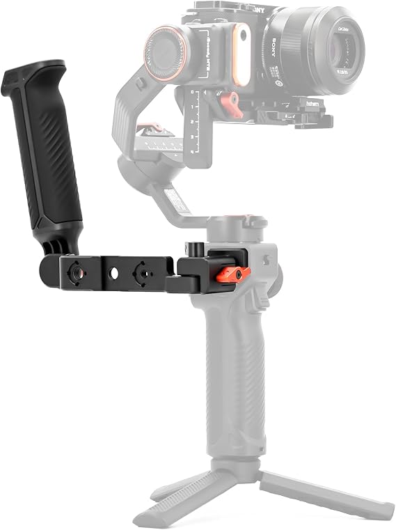 Hohem BH-01 Adjustable Sling Gimbal Handle for iSteady MT3/M7/M6/MT2, Ergonomic L-Grip Low Angle Shooting