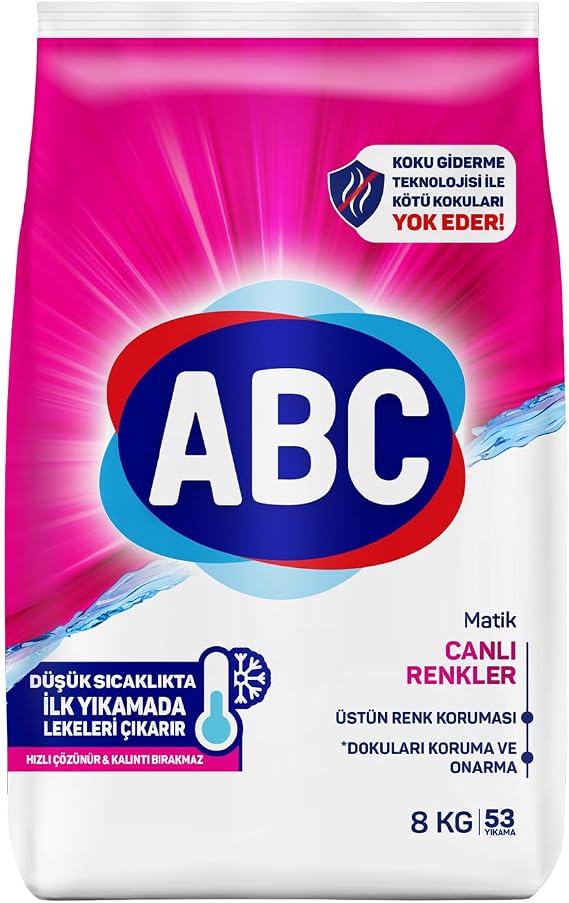 Toz Deterjan Renkliler 8 kg